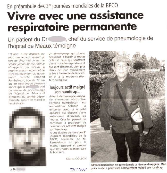 Journal La Marne novembre 2004